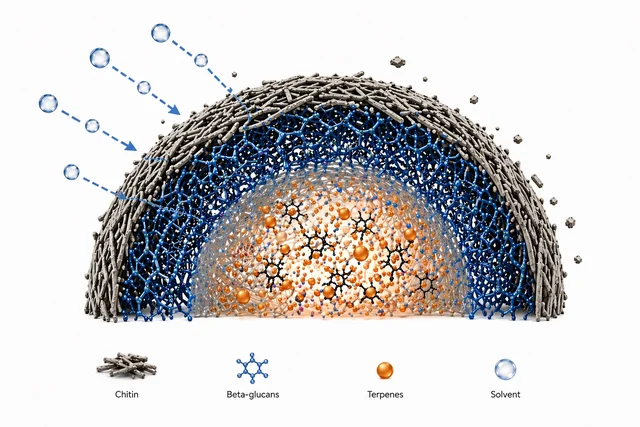 Structure of the fungal cell wall: chitin, beta-glucans and the passage of compounds through the cellular matrix
