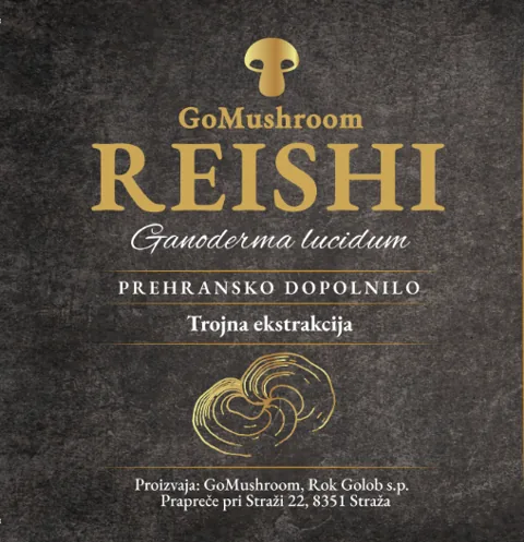 GoMushroom Reishi tinktura