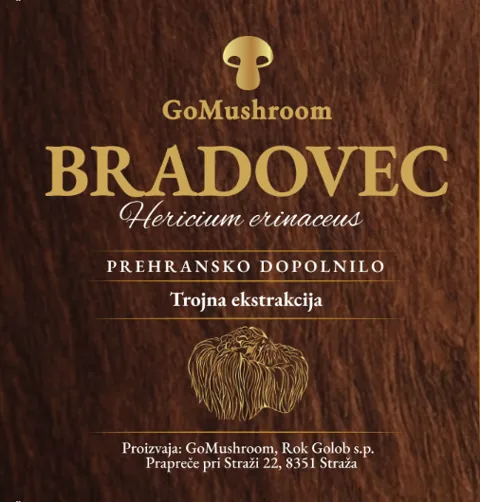 GoMushroom Resasti bradovec tinktura