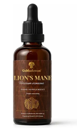 Lion’s Mane tincture (Hericium erinaceus) - triple extracted GoMushroom